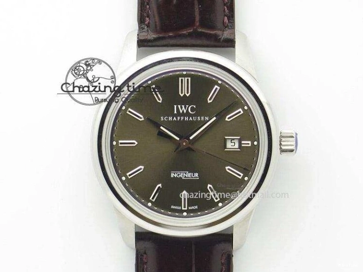 MIROTIME 0218 GoodFit Big Pilot Real PR IW500912 ZF Best Edition Black Dial On Black Leather Strap A 7287